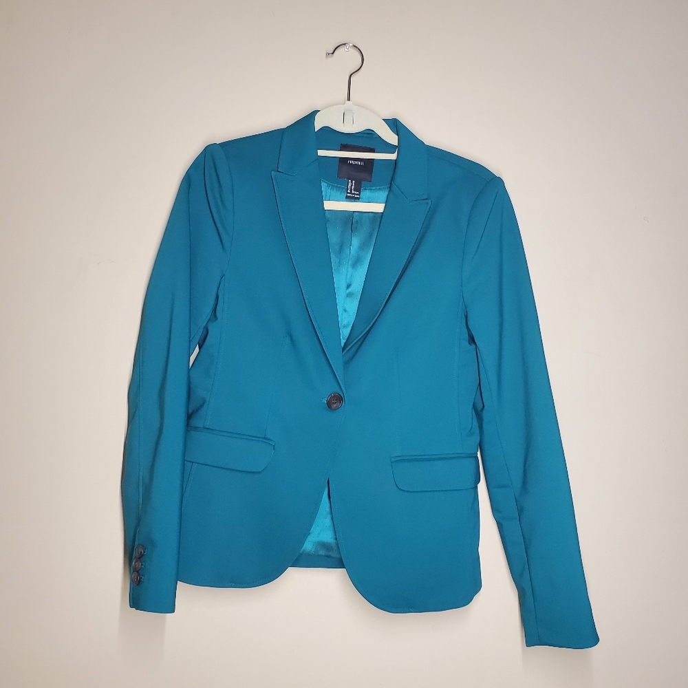 SLEEK Forest Teal Blazer